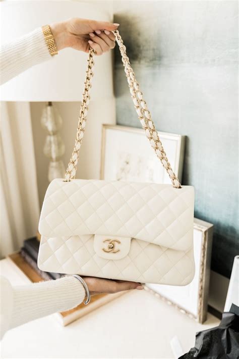 white chanel purse sale